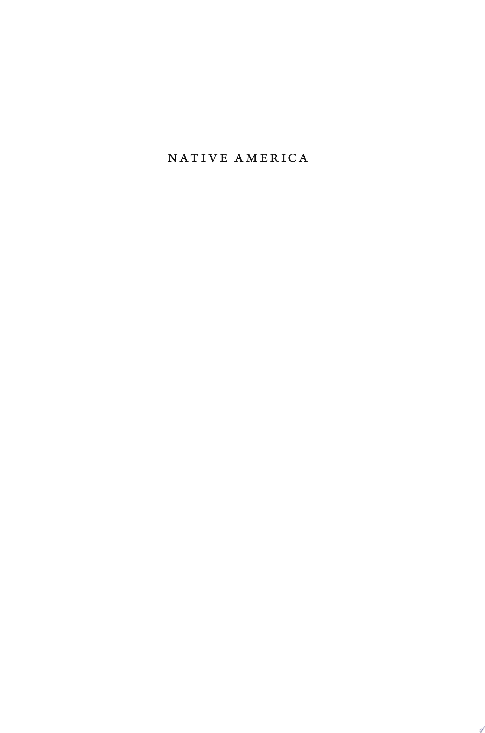 Image for "Native America"