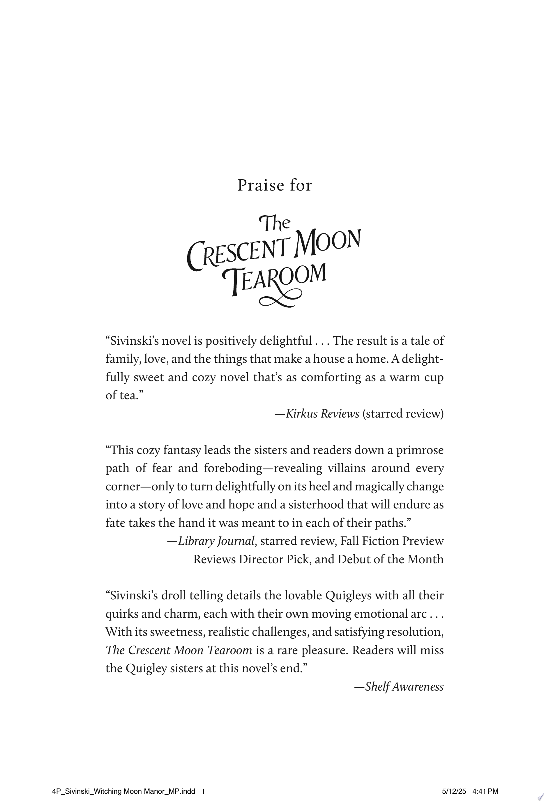 Image for "The Witching Moon Manor"