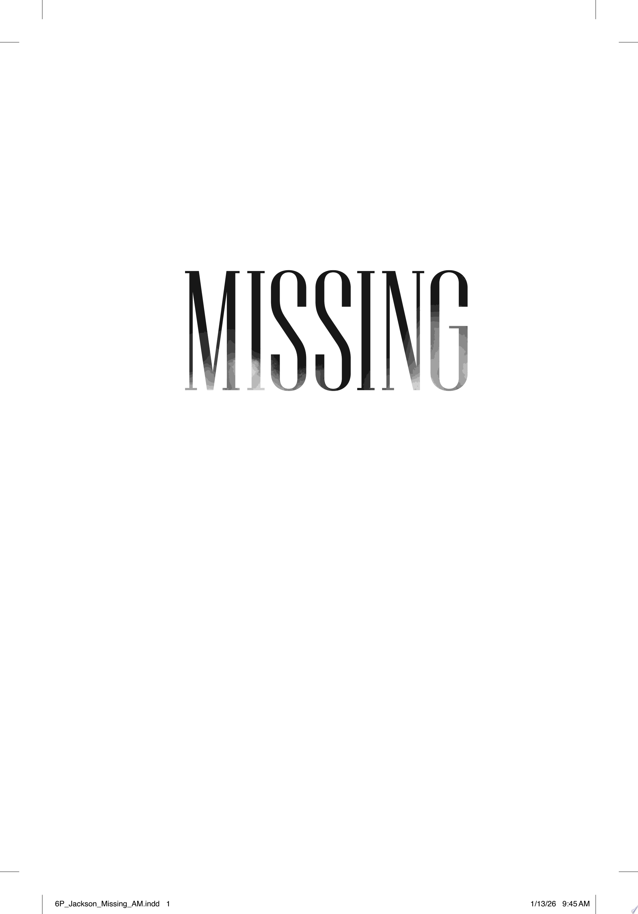Image for "Missing"