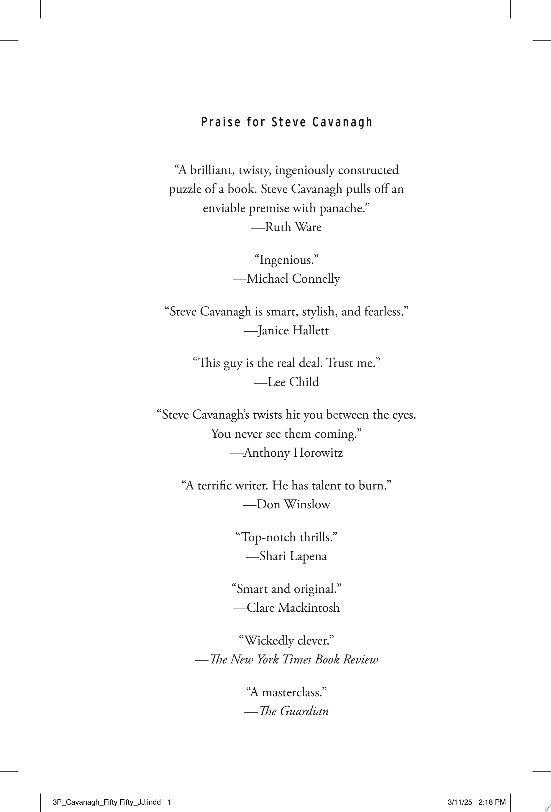 Image for "Fifty Fifty"