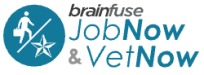 Brainfuse JobNow & VetNow logo