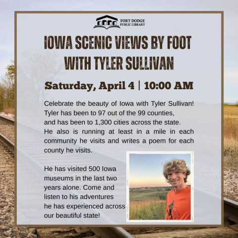 Iowa Scenic Views By Foot with Tyler Sullivan