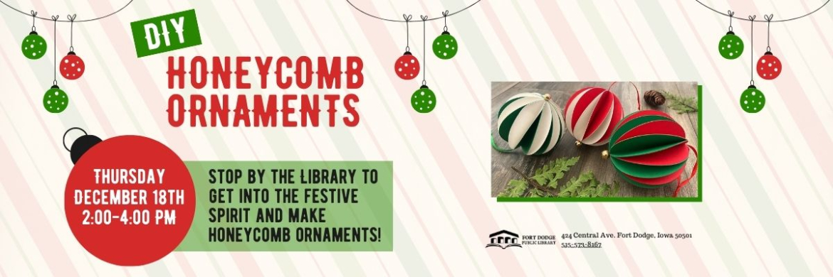 DIY Honeycomb Ornaments